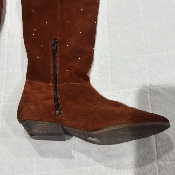 Free People Over The Knee Suede Boots - Picture 4 of 12